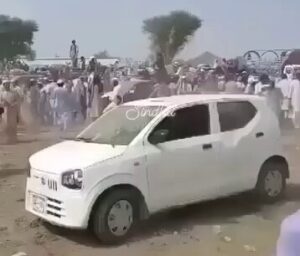 Stoned to death then burnt